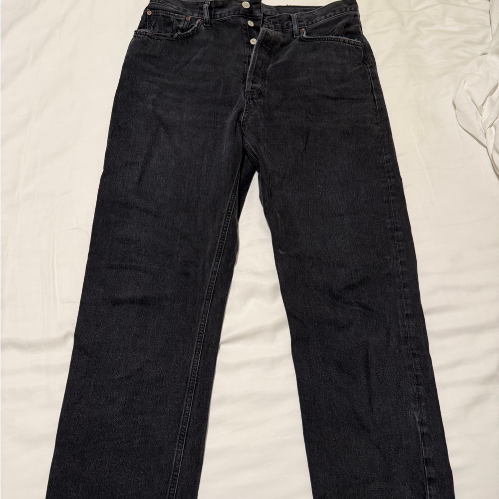 Classic Black Agolde Jeans